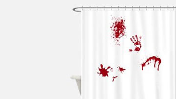 Instant blood stains with warm water